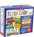 Essential Math Flash Cards Set - Addition, Subtraction, Multiplication, and Division (4 pack set)