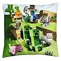 Halantex Mine Craft MNC142 Coussin décoratif 40 x 40 cm