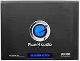 Planet Audio AC3000.1D Anarchy 3000 Watt, 1 Ohm Stable Class D Monoblock Car Amplifier with Remote Subwoofer Control