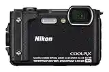 Nikon W300 Waterproof Underwater Digital Camera with TFT LCD, 3", Black (26523)