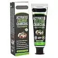 Activated Charcoal Coconut Oil Toothpaste, Natural Teeth Whitening Oral Care Products 100ml