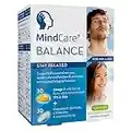 MindCare Balance, Natural Anxiety & Stress Relief Supplement, L-Theanine, Magnesium, Omega-3 & B-Vitamins, 60 Capsules