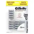 Gillette SkinGuard Sensitive - Paquete de piel sensible para hombres con 14 cuchillas de repuesto