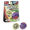 Hasbro Beyblade Burst QuadDrive, Pack de 2 toupies de compétition Berserk Balderov B7 et Cyclone Belfyre B7, Jouet pour Enfants, à partir de 8 Ans