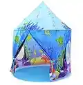 Benebomo Carpas de Juego para niños,Tienda campaña Infantil,Carpa para niños del Castillo del océano Azul,cabañas para niños,Carpa para bebés