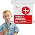 72 HRS Food Ration Bar Emergency Rations (1 PACK), 3600 Calories for 72 Hours, 5 Year Shelf Life Emergency Kit Ration Bars for Bug Out Bag Backpack for Survival Kits Supplies and Emergency Food Supply