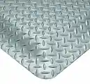 Wearwell 415,916 x 3 x 5 GY SpongeCote Piatto Diamond-Tappeto Anti-fatica, Heavy Duty, 91 x 152 cm, colore: grigio