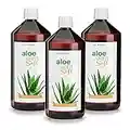 Sanct Bernhard Aloe-Vera-Saft unverdünnt, IASC-Qualität, 3 x 1000 ml