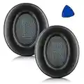 Soundcore Q20 Earpads Ear Cup,Replacement Earpads Cushions Earmuffs for Anker Soundcore Life Q20 Q20 BT Headphones Earpads (Black)