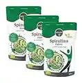 3 x borchers Bio Spirulina-Pulver | 100% Spirulina Algen | Für Smoothies, Bowls und Müsli | 150 g