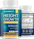 Height Growth Maximizer - Natural Height Pills to Grow Taller - Made in USA - Growth Pills with Calcium for Bone Strength - Get Taller Supplement That Increases Bone Growth - Free of Growth Hormone