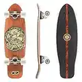 Osprey TY5343 Mini Cruiser 'In Skate We Trust' - Skateboard, color marrón, talla UK: 27 3/4 Inch