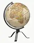 Replogle 51539 Globe Mackie Antique Ocean 22,9 cm Blanc cassé