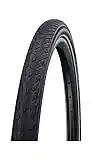 Schwalbe Unisex – Erwachsene Fahrradreife, Schwarz, Road Cruiser Plus PunctureGuard, TwinSkin 42-622-TwinSkin