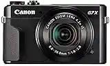 Canon PowerShot Digital Camera [G7 X Mark II] with Wi-Fi & NFC, LCD Screen, and 1-inch Sensor - Black, 100-1066C001