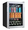 EdgeStar BWC91SS 17 Inch Wide 80 Can Capacity Extreme Cool Beverage Center