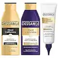 Dessange - Coffret Soin des Cheveux - Routine Protectrice pour Cheveux Blonds Colorés - Patine & Shampooings - Blond Californien