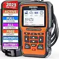 FOXWELL NT510 Elite OBD2 Scanner fit for Honda Acura All Systems All Maintenance Service Bidirectional Diagnostic Scan Tool Automotive Code Reader ABS Bleed SRS Airbag SAS TPMS TPS EPB Oil Reset CKP