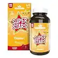 Natures Aid Super Stars Vitamin C for Children 4-12 Years, 60 Chewable Tablets