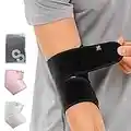 Bracoo Elbow Support, Reversible Neoprene Support Brace for Joint, Arthritis Pain Relief, Tendonitis, Sports Injury Recovery, ES10, Black, 1 Count  