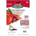 Jobe's Organics Vegetable & Tomato Fertilizer Spikes, 50 Spikes