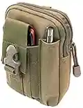 Outdoor Saxx® – Sac de ceinture tactique, sac de transport pour équipement, téléphone portable, smartphone, GPS, tracker MP3, couteau, kaki/beige