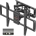 ELIVED UL Listed TV Wall Mount for Most 37-82 Inch Flat Screen TVs, Swivel and Tilt Full Motion TV Mount Bracket, Max VESA 600x400mm, 100 lbs. Loading, Fits 16" Wood Studs, YD3003