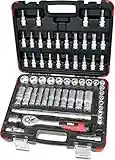 Hilka 02385802 58pce 3/8-inch Drive Socket Set