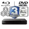 SONY BDP-S1700 Region-Free multi region All Zone Blu-ray Player. Blu-ray Zones A, B and C, DVD Regions 1 - 8