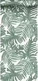 Sanders & Sanders carta da parati foglie di palma verde grigiastro - 935265-0,53 x 10,05 m