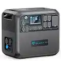 BLUETTI Portable Power Station AC200MAX, 2048Wh LiFePO4 Battery Backup, Expandable to 8192Wh w/ 4 2200W AC Outlets (4800W Peak), 30A RV Output, Solar Generator for Outdoor Camping, Home Use, Emergency