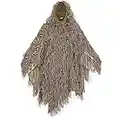 AUSCAMOTEK Ghillie Suit Poncho for Hunting Bird Watch Gilly Camouflage Cloak Desert