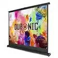 Duronic DPS50/43 Portable Desktop 50" Projection Screen For | School | Theatre | Cinema | Home Desk Projector Matte White Screen (Size: 102 X 76cm) 4K / 8K Ultra HDR 3D Ready (4:3)