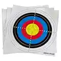 Pack of 20 Wollowo Archery & Crossbow Paper Target Faces 42x42cm