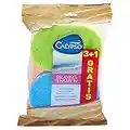 Calypso Relaxing sensation - Esponja suave que multiplica la espuma, 4 esponjas