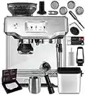 Breville BES880BSS Barista Touch Espresso Machine Brushed Stainless Steel + Manufacturer's Warranty + Knock Box Mini