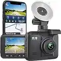 Rove R2-4K Dash Cam Built in WiFi GPS Car top Dashboard Camera Recorder with UHD 2160P, 2.4" LCD, 150° Wide Angle, WDR, Night Vision