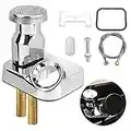 LukLoy Shampoo Bowl Vacuum Breaker Kit for Shampoo Bowl Faucet, Salon Sink Parts, 7 Pcs Shampoo Bowl Faucet Kit