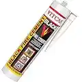 Black Fire Cement 1250 C - 310ml for Fireplace, Stove, Boilers etc