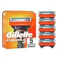 Gillette Fusion 5 Cuchillas de Afeitar Hombre, Paquete de 5 Cuchillas de Recambio (el embalaje puede variar)