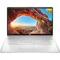 HP 2022 Newest 17 Laptop, 17.3" FHD IPS Display, Intel Core i5-1135G7 Quad-Core Processor, Intel Iris Xe Graphics, 16GB RAM, 1TB PCIe SSD, HDMI, Windows 11 + Microfiber Cloth