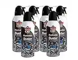Dust-Off Disposable Compressed Gas Duster, 10 oz Cans, 6 Pack