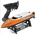 UDI Power Venom Radio Remote Control Speed Boat with Self Righting In Orange