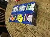 BLUE Pokemon "23k Gold Plated" Burger King Cards Set of 6