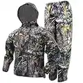 FROGG TOGGS Traje de Lluvia clásico Multiusos Chubasquero, Borde Realtree, M para Mujer