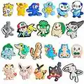 22 Pcs Cartoon Shoe Charms, Charms Fits For Clog Shoes Decorations Bracelet Party Gifts