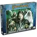 Lord of the Rings Heroes of Middle Earth 1000 Piece Jigsaw Puzzle Game