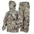 FROGG TOGGS Men's Standard Classic All-Sport Waterproof Breathable Rain Suit, Realtree Max-5, Large