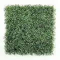 ULAND Artificial Boxwood Hedges Panels, Faux Grass Wall, Boxwood Greenery Backdrop, Faux Ivy Privacy Screens, Pack of 6pcs 20"x20"