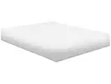 NIYS Luxury Bedding 100% Egyptian Cotton 40CM/16 Extra Deep Fitted Sheets (White, Double)